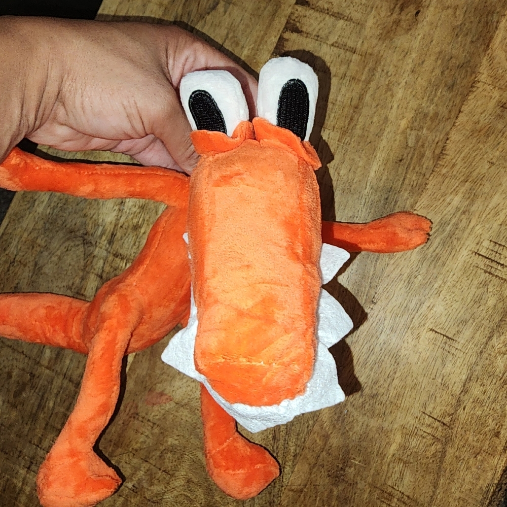 Orange Rainbow Friend Plush